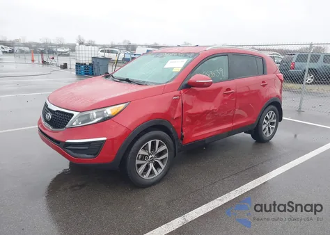 2015 Kia Sportage Lx from USA, damaged, VIN KNDPBCAC6F7761506